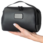 Neceser de viaje de RPET con organizador interno BrandCharger 2,2L color negro cuarta vista