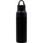 Botella de acero inox reciclado antigoteo filtro BrandCharger 520ml color negro primera vista