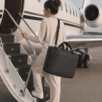 Bolso de viaje en piel sintética con compresión al vacío 20L