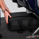 Bolso de viaje en piel sintética con compresión al vacío 20L