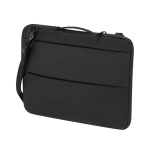 Funda para portátil de poliéster acolchada con bolsillo antirrobo 15''