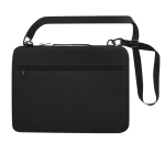 Funda para portátil de poliéster acolchada con bolsillo antirrobo 15''