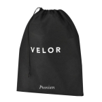 Bolso de viaje roll-top de piel sintética con cinta trolley y correa