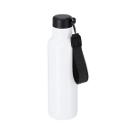 Botella de acero inoxidable reciclado ideal para sublimación 750ml color negro primera vista