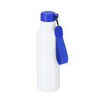 Botella de acero inoxidable reciclado ideal para sublimación 750ml color azul primera vista