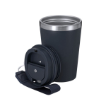 Vaso térmico reciclado con cierre hermético y asa 350ml