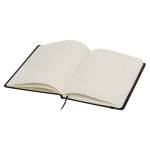 Libreta con tapa de PU con conexión NFC A5 y hojas lisas
