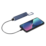 Power bank de aluminio reciclado recargable y extraíble 2200mAh