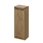 Power bank de aluminio reciclado recargable y extraíble 2200mAh