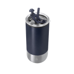 Vaso térmico de acero inoxidable reciclado con doble apertura 480ml
