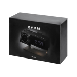 Estación de carga inalámbrica con altavoz y reloj digital 1200mAh