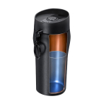 Vaso térmico de acero inoxidable reciclado y apertura por botón 280ml