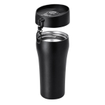 Vaso térmico de acero inoxidable reciclado y apertura por botón 280ml