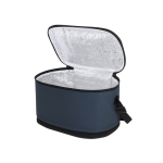 Nevera térmica en piel sintética y aluminio extensible de 8 a 10L