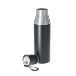 Botella térmica de acero inoxidable reciclado con cómoda asa 500ml
