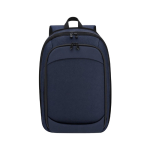 Mochila de poliéster y PU extensible para portátil de hasta 15'' color azul marino primera vista