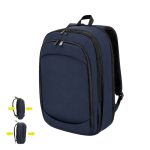 Mochila de poliéster y PU extensible para portátil de hasta 15''