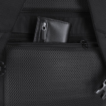 Mochila acolchada de poliéster y PU con espacio para portátil 15'' 27L