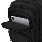 Mochila acolchada de poliéster y PU con espacio para portátil 15'' 27L