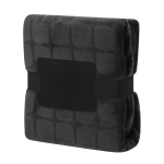 Manta de poliéster coral de cuadros con reverso extrasuave 300g/m²