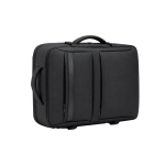 Mochila de viaje en PU con apertura 180° y múltiples bolsillos 18L