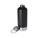 Botella térmica de acero inox. reciclado con tapón hermético y asa 800ml