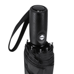 Paraguas plegable de poliéster pongee automático y antiviento Ø96