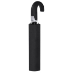 Paraguas plegable de poliéster pongee automático con mango curvado Ø102