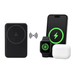 Power bank magnético 3 en 1 con soporte ajustable trasero 10000mAh