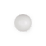 Cuenco de cerámica hecho en Europa con un acabado mate 85ml color blanco segunda vista