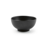 Cuenco de cerámica fabricado en Europa con acabado mate 320ml color negro