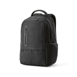Mochila de plástico reciclado resistente al agua ideal para PC de 17'' color negro