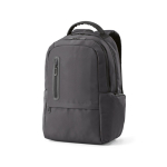 Mochila de plástico reciclado resistente al agua ideal para PC de 17'' color gris oscuro