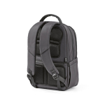 Mochila de plástico reciclado resistente al agua ideal para PC de 17'' color gris oscuro segunda vista