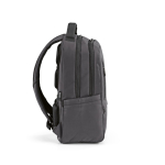 Mochila de plástico reciclado resistente al agua ideal para PC de 17'' color gris oscuro tercera vista