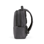 Mochila de plástico reciclado resistente al agua ideal para PC de 17'' color gris oscuro cuarta vista
