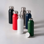 Botella térmica de acero inoxidable reciclado con acabado mate 530ml