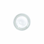 Botella cilíndrica de vidrio con tapa plateada antigoteo 540ml color transparente cuarta vista