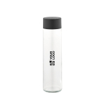 Botella cilíndrica de vidrio con tapa de rosca antigoteo 520ml vista principal