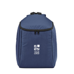 Mochila isotérmica de poliéster reciclado y doble cremallera 12L vista principal