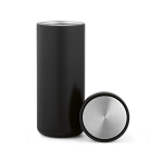 Vaso de viaje de acero inoxidable reciclado con doble pared 500ml color negro segunda vista