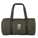 Bolsa de gimnasio de nylon reciclado con compartimento para calzado vista principal