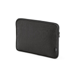 Funda de nylon reciclado portátil resistente e impermeable 15,6'' color negro