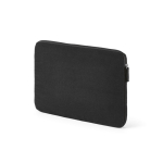 Funda para portátil con acolchado rígido de lona reciclada 15,6” color negro