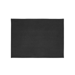 Mantel individual de lona reciclada 45 x 33cm y 180 g/m2 color negro segunda vista