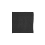 Mantel individual de lona reciclada cuadrado 30 x 30cm y 180 g/m2 color negro segunda vista