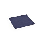 Mantel individual de lona reciclada cuadrado 30 x 30cm y 180 g/m2 color azul marino