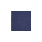 Mantel individual de lona reciclada cuadrado 30 x 30cm y 180 g/m2 color azul marino segunda vista