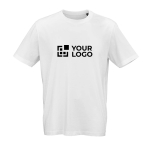 Camiseta unisex ecológica de manga corta con cuello redondo 140 g/m2 vista principal