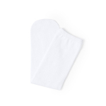 Calcetines blancos de poliéster para sublimación de talla única L-XL